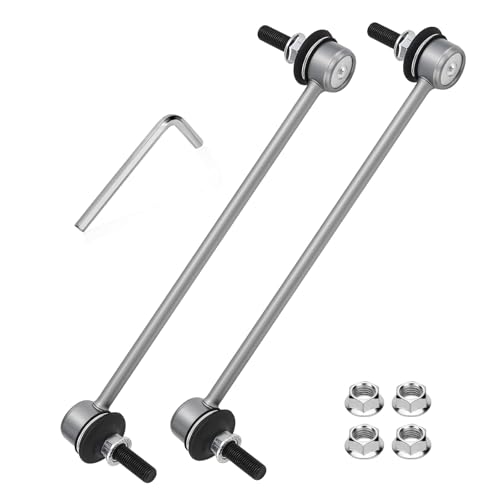 K750098 Zinc-Nickel Alloy Front Sway Bar Stabilizer Links for 09-14 Nissan Cube/07-19 Nissan Versa/14-19 Nissan Versa Note/15-19 Nissan Micra OE# 546189U00A 546181FE0A 45G20818 54618JX00A MS30844 - color: K750098, size: Sway Bar Links