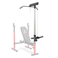 Marcy Deluxe Olympic Weight Bench with Adjustable Back & Bar Catch & Optional Arm Curl, Leg Developer, Lat Tower Attachments (Sold Separately), Personal Home Gym for Strength Training, Weightlifting - color: Lat Tower Only ACC-8048LT