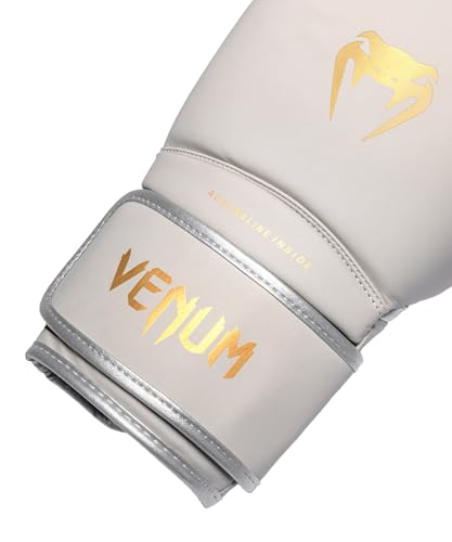 Venum Contender Boxing Gloves - color: Ivory/Gold, size: 12-Ounce, style: Contender 1.5