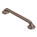 Moen R8718D3GOWB Bathroom Safety Ultima 18-Inch Designer Bathroom Grab Bar with Curl Grip, Old World Bronze - color: Old World Bronze