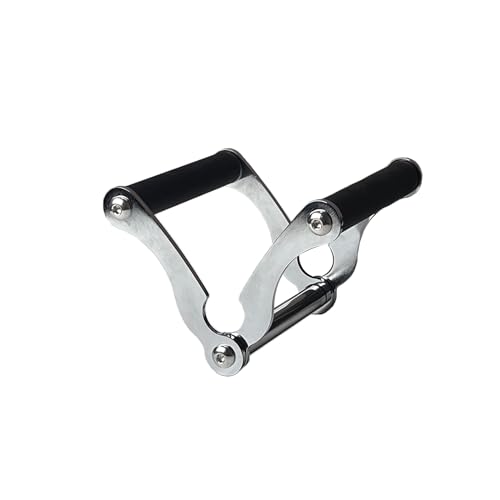 Viking Press Landmine Handle for 2-Inch Barbell, Hack Squat T-Bar Row Attachment Strength Training Accessories, Shoulder Press Landmine Attachment Equipment - color: V HANDLE