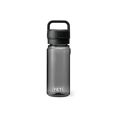 YETI Yonder Water Bottle with Yonder Chug Cap, Lightweight, Leakproof and BPA-Free - color: Charcoal, style: 20oz