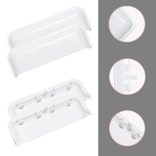 Dryer Door Handle for Whirl-Pool WED5000DW2/WED4815EW1/ WED49STBW1 AMA-NA NED4655EW1 May-tag MEDC215EW1/ MEDX655DW1/ MEDC465HW0 Replacement (2Pcs)