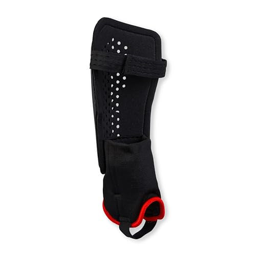 Mitre Unisex Soccer Shin Guards - color: Aircell Carbon Black/Red, size: Medium