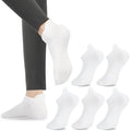 loudashuaiqi Grip Pilates Socks Non Slip Athletic Yoga Socks with Grips for Women Grippy socks for Hospital Workout Barre - style: White*5