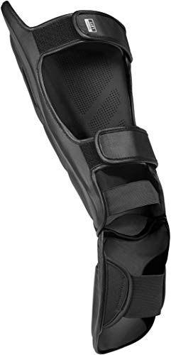 Hayabusa T3 Striking Shinguards - Men and Women | MMA Protection, Muay Thai Kickboxing, Sparring Pads, Martial Arts Gear, Adjustable Straps, Impact Padding, Elastic Fit - color: Black, size: X-Large