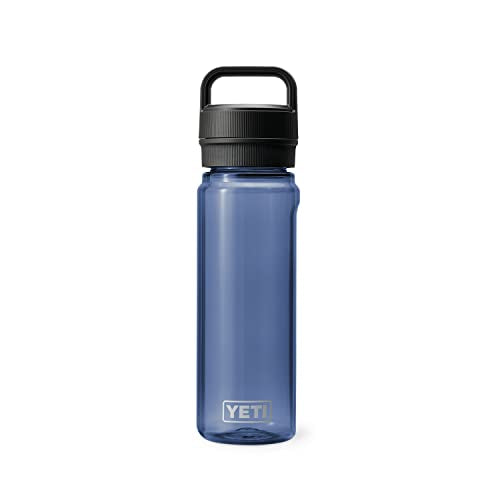 YETI Yonder Water Bottle with Yonder Chug Cap, Lightweight, Leakproof and BPA-Free - color: Navy, style: 25oz