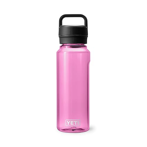 YETI Yonder Water Bottle with Yonder Chug Cap, Lightweight, Leakproof and BPA-Free - color: Power Pink, style: 34oz