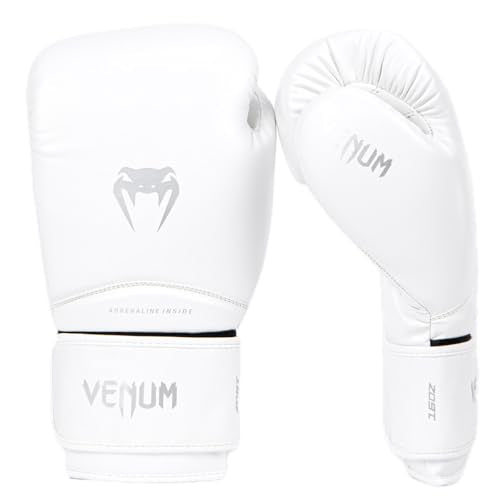 Venum Contender Boxing Gloves - color: White/Silver, size: 10-Ounce, style: Contender 1.5