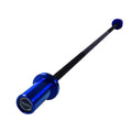 Kids Barbell 5LB Mini Barbell Bar 4ft for Beginner Women & Kids Weighted Bar, Compatible with 2-Inch Weight Plates, for Strength Training Gym Weight Lifting - color: Black&Blue