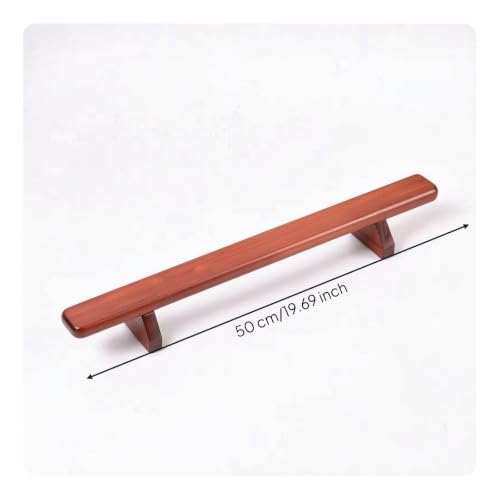 Upper Upper Body Stands Wooden Parallettes for Fitness Studio - color: Red Walnut