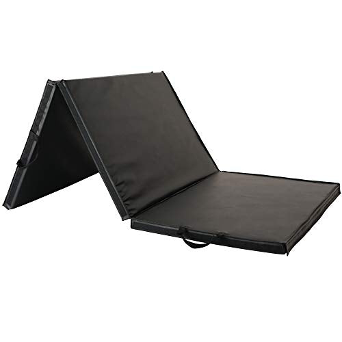 Sunny Health & Fitness Durable Multi-Use Floor Mats for Home, Gym & Play | Exercise Floor Mat, Cushioned Support, Connect Multiple Mats, Easy-Clean Surface, Home Gym, Playroom, Floor Protection - style: 6 FT x 3 FT