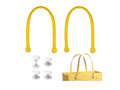 Replacement Straps for S/M Rubber Beach Bag, Replacement Handles with 4 Snaps, EVA Bag Strap Replacement - color: Yellow