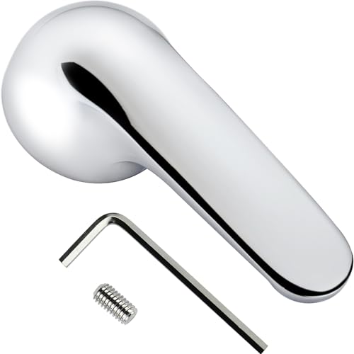 Single Metal Lever Handle Kit for 1300/1400 Series Tub Faucet for Delta H79, Chrome - color: Chrome