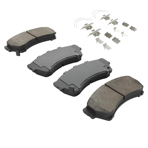 QUALITY-BUILT Front Ceramic Brake Pads, Premium 1001-1164C, Compatible with 2006-2013 Ford/Lincoln/Mazda/Mercury (6,Fusion,Milan,MKZ,Zephyr) - size: BP1164-C