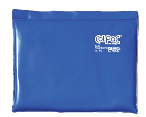 Chattanooga ColPac Reusable Gel Ice Pack Cold Therapy for Knee, Arm, Elbow, Shoulder, Back for Aches, Swelling, Bruises, Sprains, Inflammation (11"x14") - Blue - size: 11x14 Inch (Pack of 1)