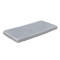 Bay Window Seat Cushions Indoor Furniture 48x14 Inch No Slip Washable Kitchen Dining Bench Cushion with Zipper, Light Grey - color: Light Grey, size: 48x14 Inch