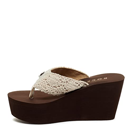 Rocket Dog Women's Diver - color: Crochet Natural, size: 10