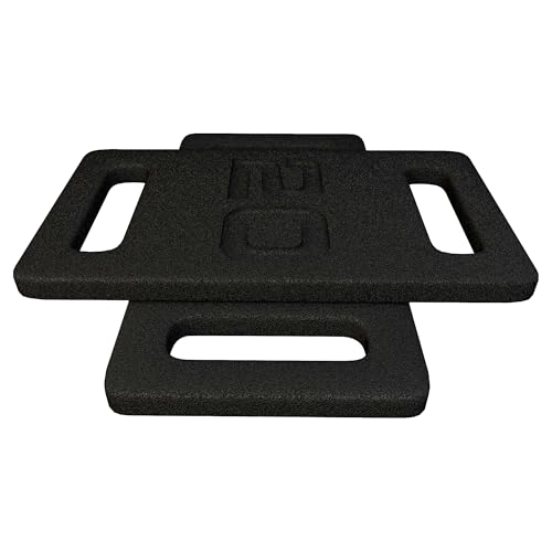 Fitvids Cast Iron Plate, Weighted Plate for Swings, Squat, Strength Training, Fitness Workout, and Home Exercises