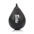 Fairtex SB2 Microfiber Muay Thai Boxing Speed Bag - color: Black