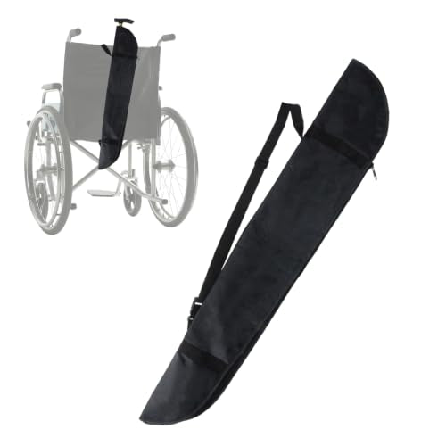 Cane Holder for Walker & Scooter, Waterproof Cane Storage Bag (33.5 x 5.9") | Absorbent Terry Lining, Adjustable Strap, Holds Canes/Umbrellas Up to 33.5", Durable Oxford Shell with Quick-Dry, Easy-Clean - size: 33.5" x 5.9"