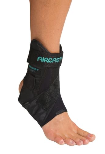 Aircast Airsport Ankle Brace for Chronic Ankle Instability - Durable and Comfortable, Large, Left - size: Large (Pack of 1), style: Left Foot