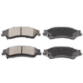 ECCPP D729-7596 4pcs Rear Ceramic Disc Brake Pad Set Fit For Chevrolet Blazer 1997-2005,For Chevrolet S10 1998-2004,For GMC Jimmy 1997-2005,For GMC Sonoma 1998-2004,For Isuzu Hombre 1998-2000 - style: D729 [4pcs]