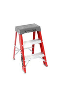 Louisville Ladder 2-Foot Fiberglass Step Stool Industrial, 300-Pound Load Capacity, Type IA, FS1502 - size: 2 feet
