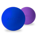 Massage Lacrosse Balls for Myofascial Release,Yoga Deep Tissue Massage,Trigger Point Therapy and Foot Plantar Fasciitis,Muscle Soreness Massager Ball (2Pack,Deep Blue and Purple) | Yoga Deep Tissue Massage,Trigger Point Therapy and Foot Plantar Fasciitis,