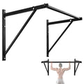 Yes4All Heavy Duty Wall Mounted Pull Up Bar – Multi-Grip Pull Ups / Pull Up Bar Ceiling Mount / Joist Mount for Home Gym - color: A. Heavy Duty