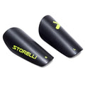 Storelli Shin Guards, Unisex, Flexible & Durable Protection, Ultra-Lightweight, Breathable Air Channels - color: Black, size: Small