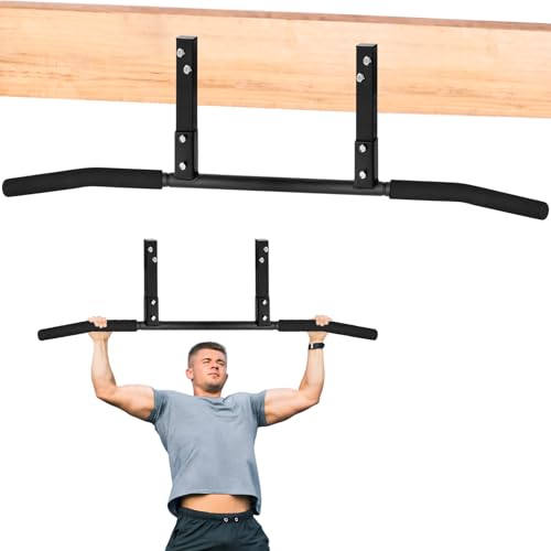 ATENTO Pull Up Bar, Chin Up Bars Ceiling Mount, Workout for Home Gym, Beam, Crossfit - Heavy-Duty, Foam Grip, Easy installation - color: Joist Mounted Pull Up Bar, Standard Grip