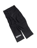 Tandem Sport Padded Arm Sleeves - Compression Sleeves with Built-In Elbow Padding to Reduce Injury & Stress - color: Black, size: Large-X-Large