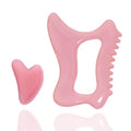 Body Gua Sha Tool for Cellulite Remover Muscle Pain Relief, Lymphatic Drainage Massager for Body Shaping, Muscle Pain Relief Pink - size: Gua Sha Tool-A