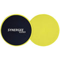 Synergee Core Sliders – Dual Sided Ab Exercise Equipment - color: Yellow