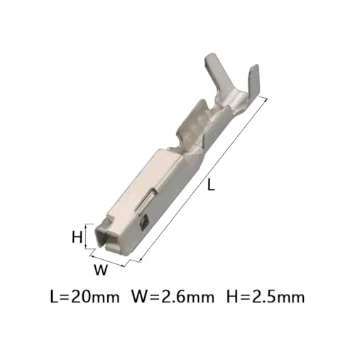 1/5sets 33471-0340 Headlamp Mat-Sealed Female Connector Assembly DJ7038WA-1.5-21(1set) - size: 1set