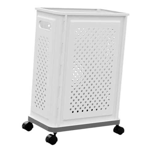 Mat Storage Basket, Workout Organizer, with Wheels Mat Stand, Supplies, Gym Storage Holder Gym Equipment Holder - color: Gray Bottom