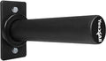 Yes4All Vertical Wall Mounted Olympic Barbell Holder, Barbell Storage Rack, Hanging Barbell Rack for Home Fitness Equipment - color: Black Weight Plate Holder - Single