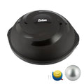 ZELUS 25in. Balance Ball | 660lb Inflatable Half Exercise Ball Wobble Board Balance Trainer w Nonslip Base | Half Yoga Ball Strength Training Equipment w 2 Bands, Pump, Extra Ball Included - color: Black