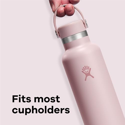 Hydro Flask Water Bottle - Insulated Stainless Steel - Non Spill, Leakproof in 21 Oz Reef Pink - color: REEF, style: 21 Oz