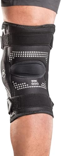 DonJoy Performance Bionic Drytex Hinged Knee Sleeve – Patella Support, Knee Sprains, Hyperextension, Meniscus and Arthritis - size: Small
