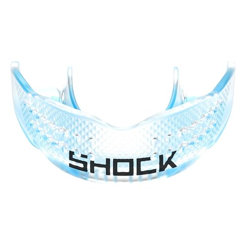 Shock Doctor Trash Talker Basketball Strapless, Clear Blue, Adult - color: Clear Blue, size: Adult