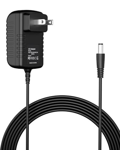 AC Adapter Charger Compatible with TB12 VPLI-RED-02A Vibrating Pliability Massage Foam Roller