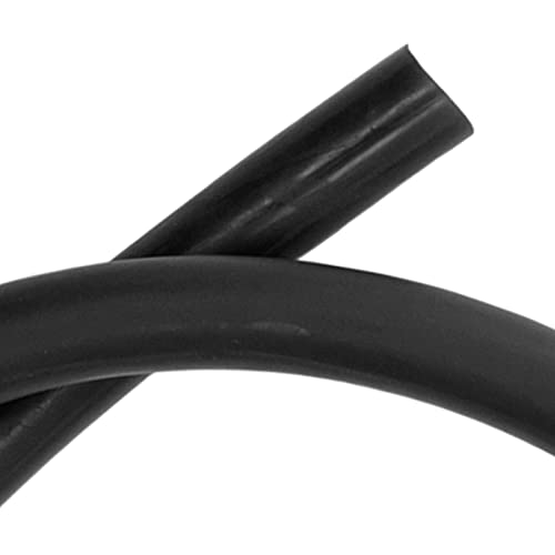 Alomejor Latex Rubber 3x14mm Latex Tube Tube Rubber Hose Speargun Band for Spearfishing (Black)
