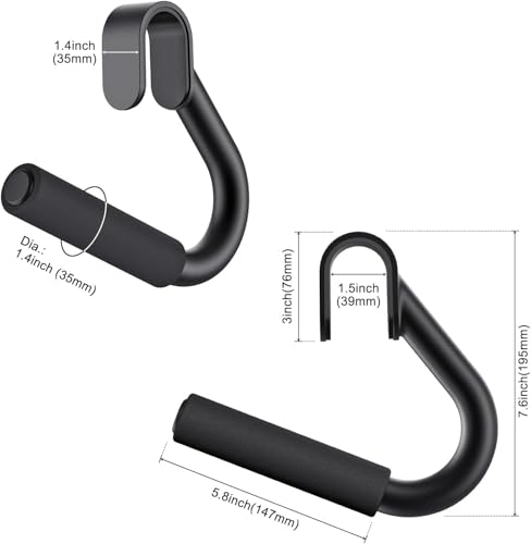 SELEWARE 48'' Heavy Duty Pull Up Bar Wall Mount Multi-function Chin up Bar with Home Gym Cable Pulley System LAT Pulldown Workout Attachments Heavy Bag Hanger - color: Black