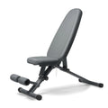 WeGym Fitness Bench, Adjustable, Collapsible, Comfortable, and Luxurious Home Gym Bench for Strength Training - color: Grey