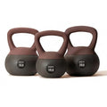 WeGym Soft Kettlebells with Cushioned Impact-Resistant Base and Anti-Slip, Wide-Grip Handle for Home Workouts, Weightlifting, and Full Body Strength Training - color: Pink-3 PCS, style: 10+15+20LB