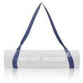 Slim Panda Yoga Mat Straps for Carrying, Adjustable Yoga Mat Carrier Sling Fits All Mats(Mat Not Included) - color: Oasis Blue, size: 72 inches