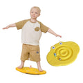 Wobble Balance Board for Kids – Yellow Frog Design with Maze Track & Balls | Dual-Sided Sensory Rocker Board | Non-Slip Tactile Surface | Supports Up to 200lbs | Perfect for Toddlers & Parent-Child Play