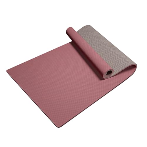 Non Slip Yoga Mat, Eco Friendly Fitness Exercise Mat with Carrying Strap & Bag, 72"L x 24"W x 0.24" Thick Workout Mat for Women Men Kids Pilates & Floor Exercises